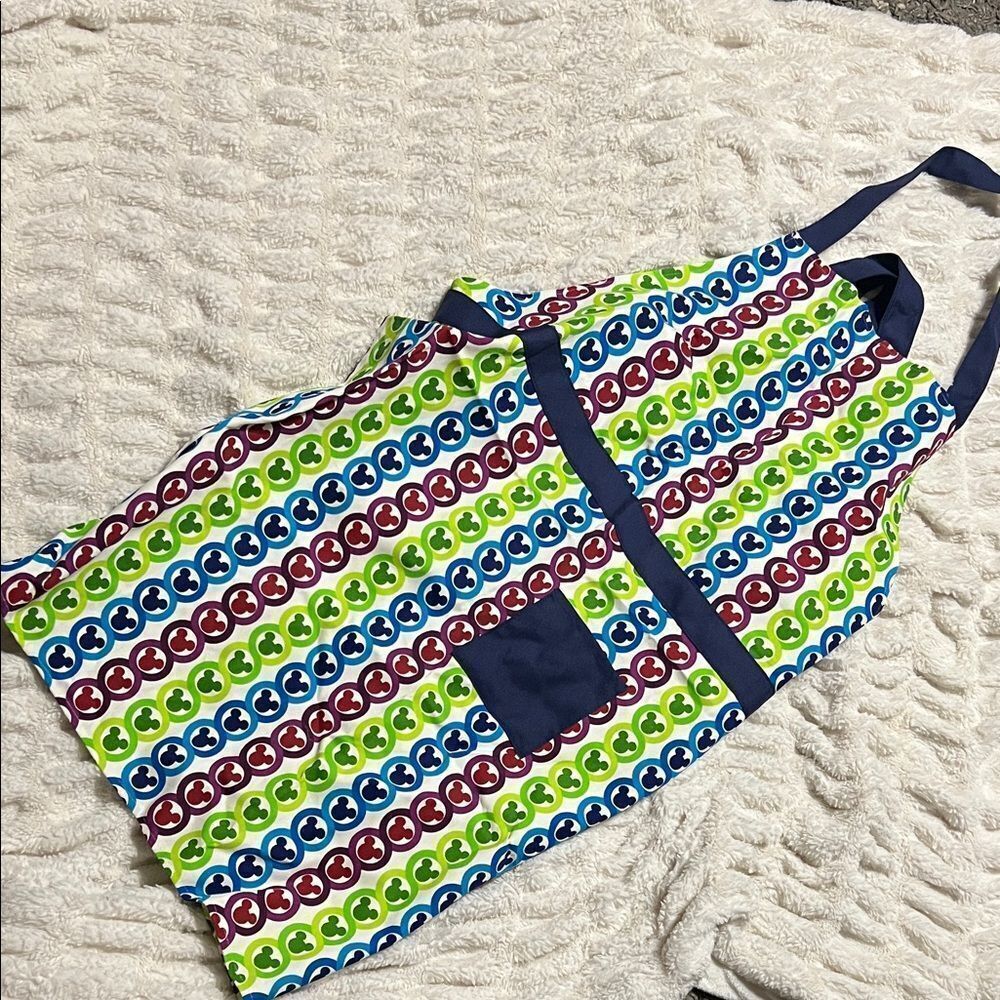 Disney Mickey Mouse adult colorful Apron with Pocket